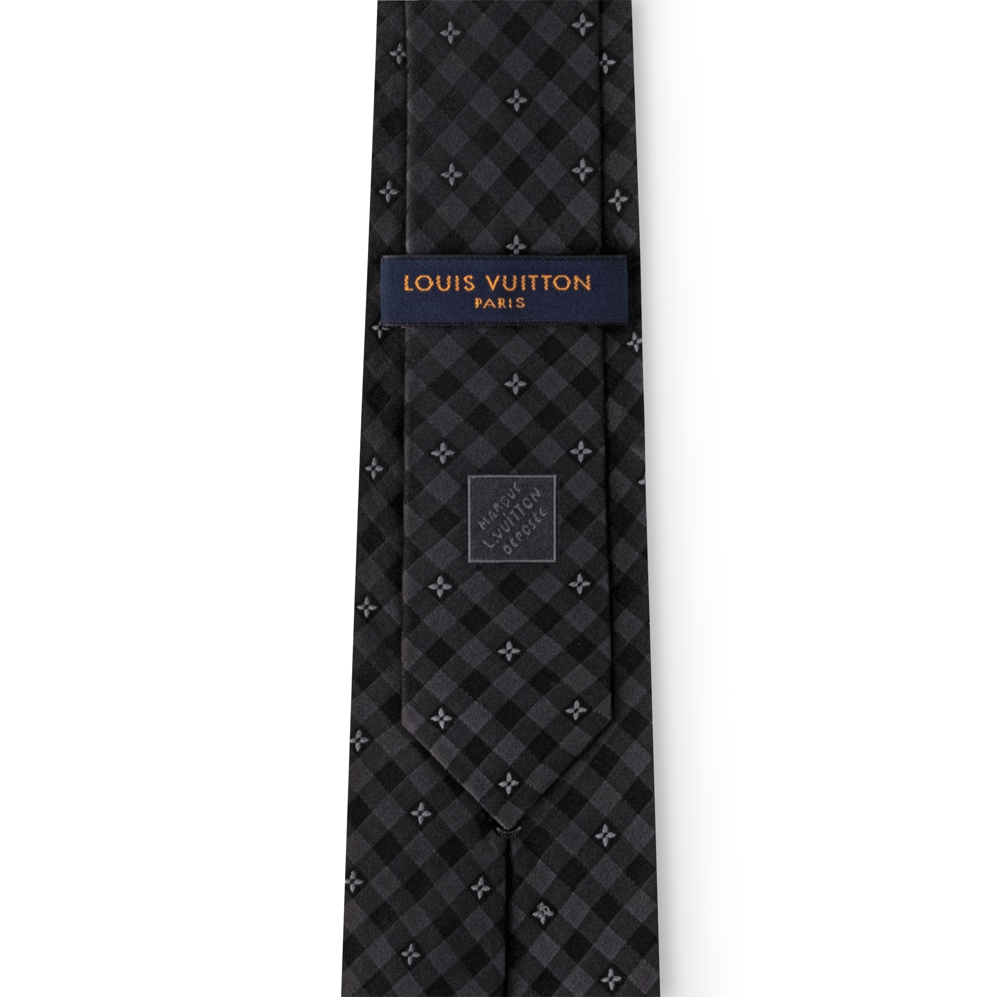 Flowers Check Tie S00 - For Men | LOUIS VUITTON